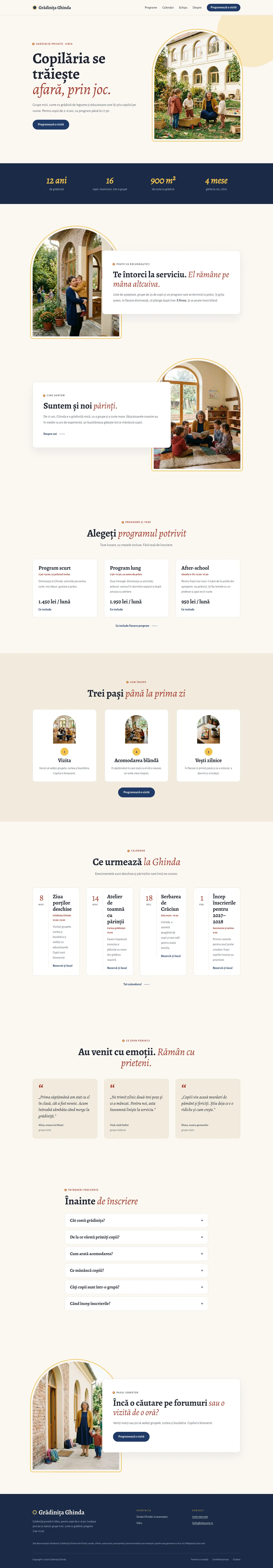Pagina principală a site-ului Agora, de sus până jos
